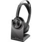 Poly Voyager Focus 2 Trådløs Headset Sort